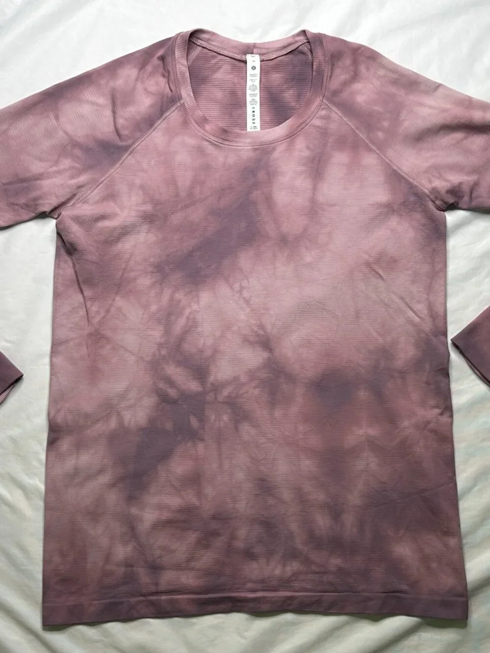 Lululemon Women Swiftly Tech 2.0 Purple Long Sleeve LS Shirt 14